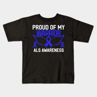 Als Awareness Proud of My Warrior Kids T-Shirt